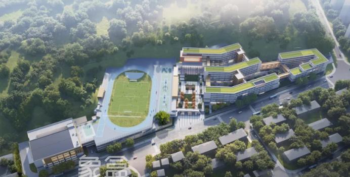 一校两址！师大附中博才学士中学北校区今年开学，金茂麓景悦受益！