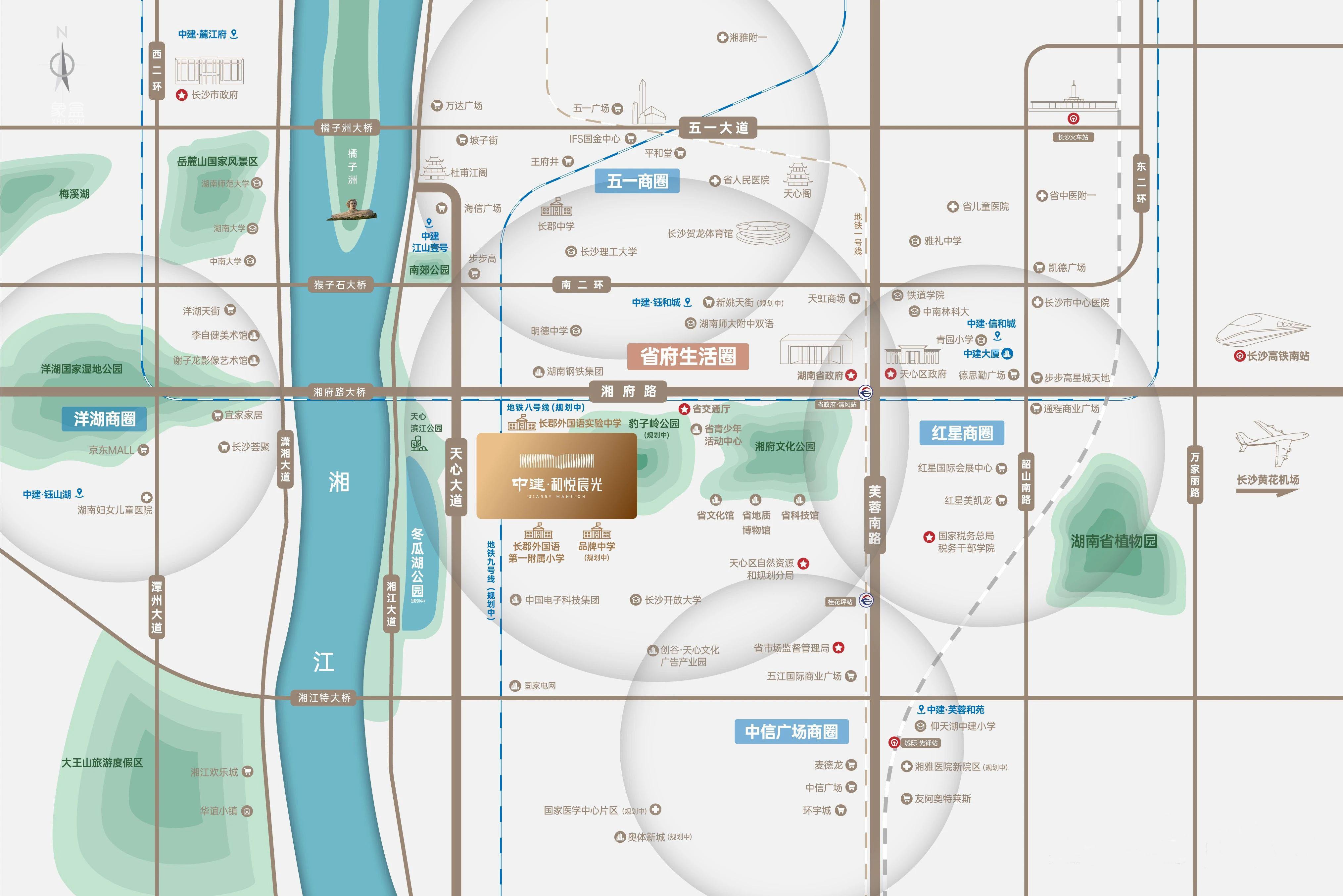 收藏！长沙买房配套“小学+初中”的楼盘汇总（全102个）