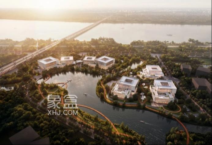 湘江科学城新增一科研项目！花园式低密科研基地！