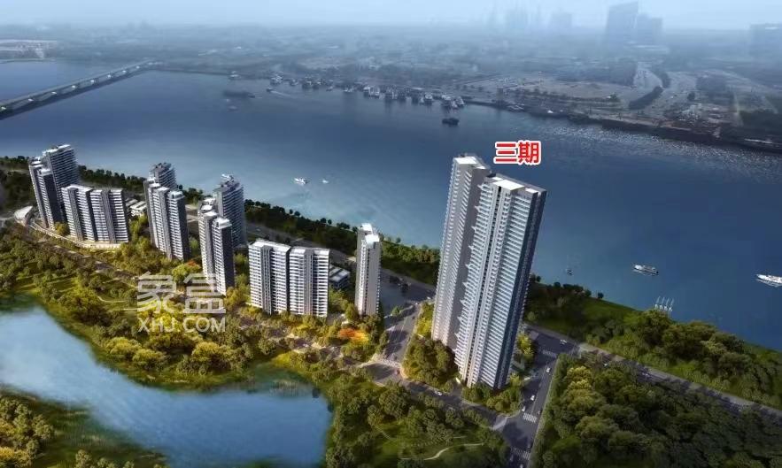 洋湖东“珠江颐德公馆”将开三期！纯改善，仅两栋共156套一线江景大平层！