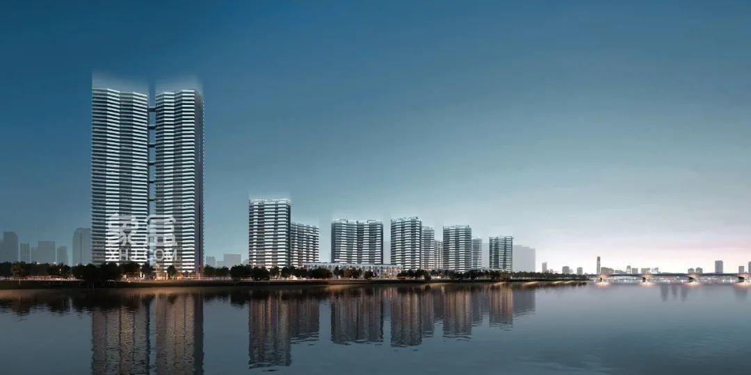 洋湖东“珠江颐德公馆”将开三期！纯改善，仅两栋共156套一线江景大平层！