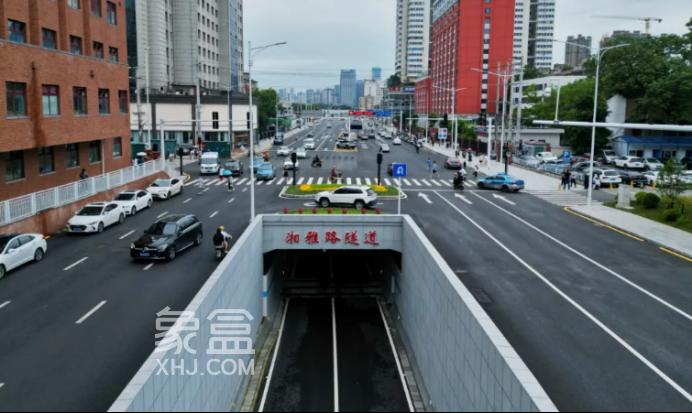 湘雅路过江隧道即将通车，双向六车道、长沙第三条！