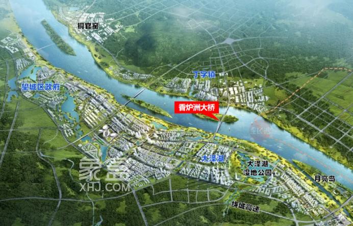 长沙新增一条过江大桥！香炉洲大桥正式通车，大泽湖-丁字镇！