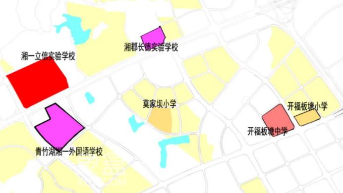 青竹湖湘一本部將迎來擴建！剛拿地的卓越地塊可配套入學(xué)！