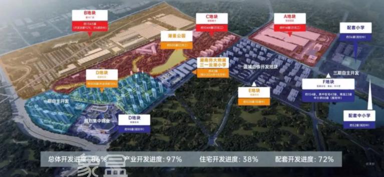 6月底三一云湖首批疊高層已交付，建面112-292㎡高層+疊墅熱銷！