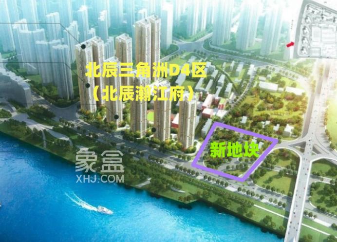 長(zhǎng)沙一線江景地塊即將上新！旁邊北辰瀚江府二手房均價(jià)2.5萬(wàn)/平！