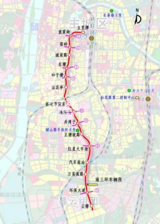 在建的“地铁7号线”，往南往北还有延伸，动物园-汽车东站！