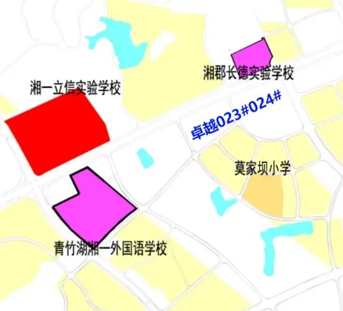 青竹湖湘一本部將迎來擴(kuò)建校區(qū)？配套樓盤已確定！