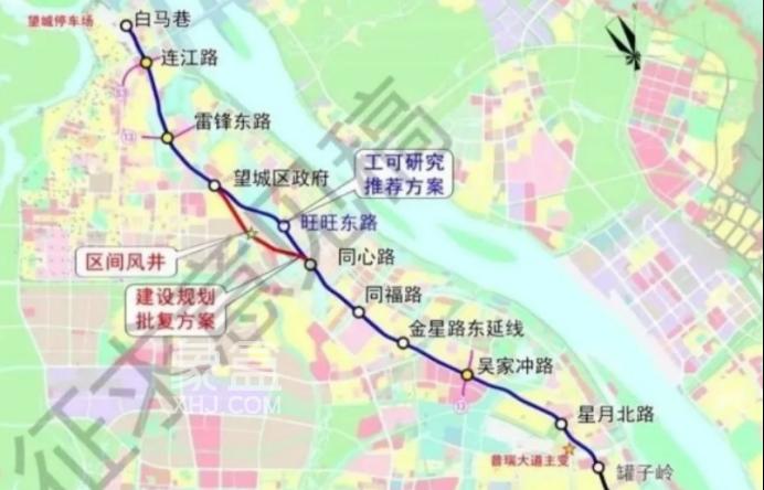 长沙地铁4号线北延线何时开工？官方回复加快推进中！