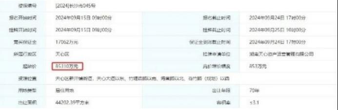 新开铺S4地块重磅挂牌！紧邻长沙润府、中建钰和城！