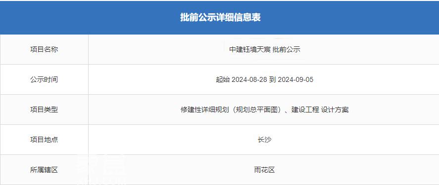 红星德思勤板块纯新盘“中建钰境天宸”将入市！“砂子塘+麓山国际”双名校配套！
