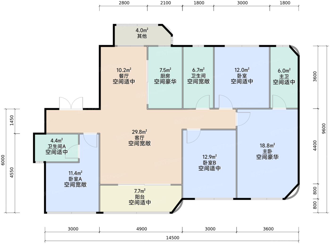 希望绿城江屿湖户型图