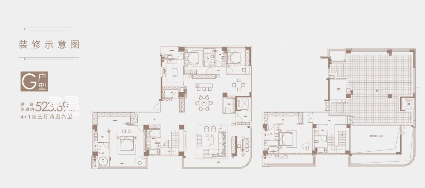 北京御园三期（瑞和鹿鸣府）户型图