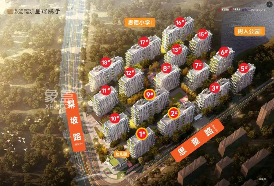 “福天星河院子”低調(diào)首開！9字頭買純洋房小區(qū)，戶戶帶庭院（全贈(zèng)送，超高得房率）