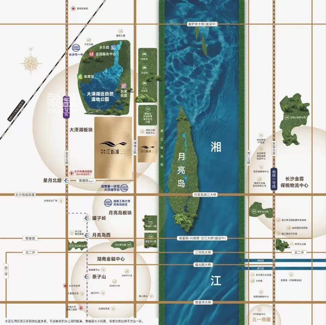 大泽湖湿地公园旁纯新盘“希望绿城江屿湖”首开在即！一线“江景+湖景”！