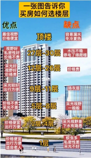 买房选择楼层：低楼层与高层楼层深度解析与实用建议