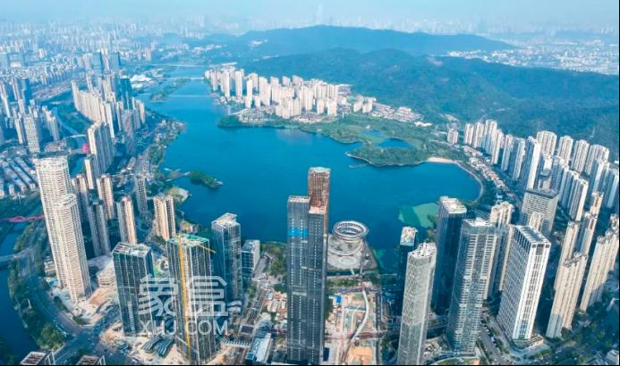 梅溪湖第一高樓即將投入使用！318米，中軸核心、雙地鐵！