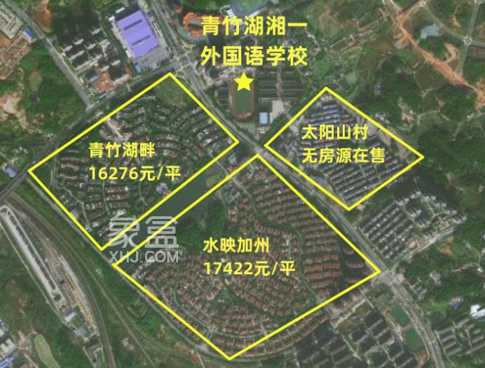 【黄金置业季】长沙二手房热门初中学区房价地图一览！长郡双语、师梅、湘一等