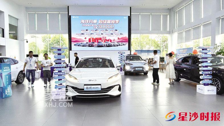 國慶期間長沙中南汽車世界銷售汽車3200余臺，銷售額6.56億元！
