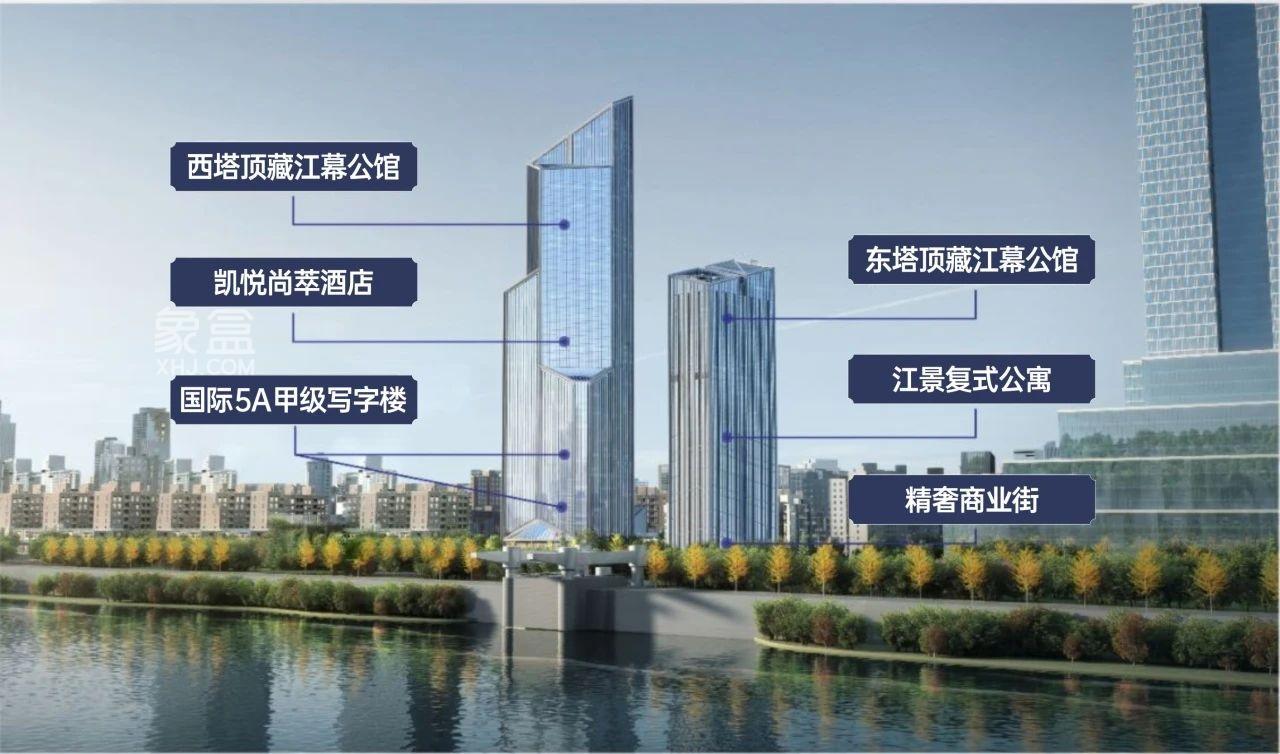 长沙五矿广场荣获“人气王”，金融外滩建面30-350㎡公寓+商业大平层热销！