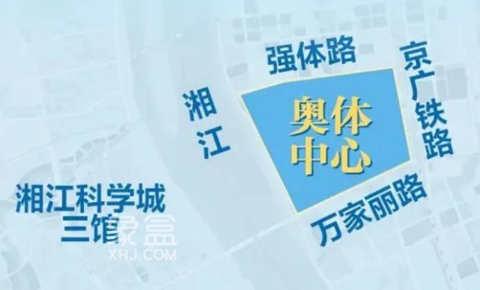 長沙奧體中心中標結果公布！預計2028年底前完成建設！