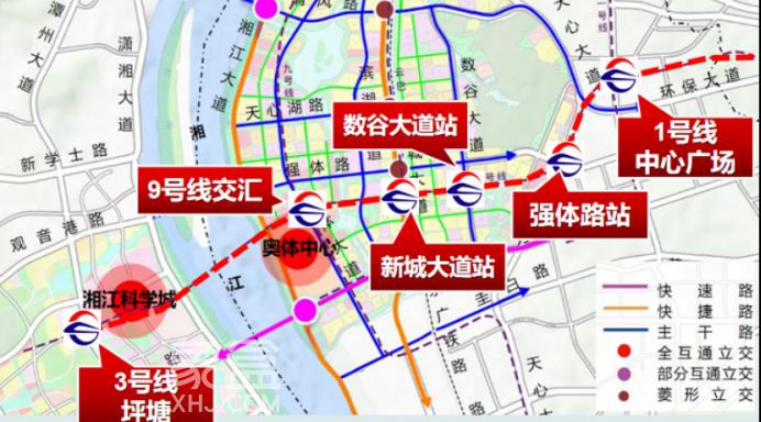 長沙地鐵5號線南延走向確定！新增3.6公里，將修到奧體中心！