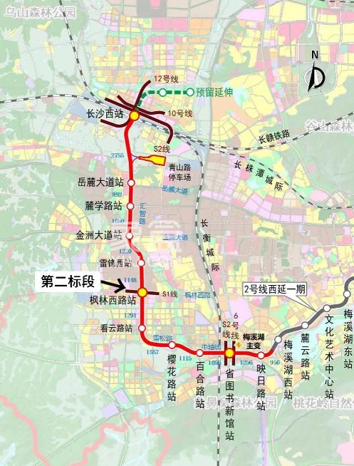 长沙地铁2号线西延二期又有新进展！进入全面装修施工阶段！