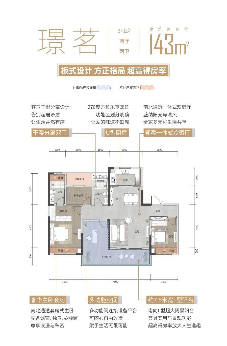 城投月湖云境户型图