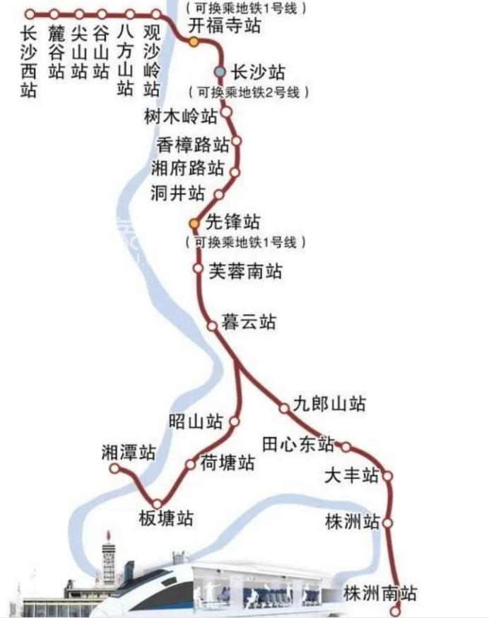 长株潭城铁将实现“全面地铁化”，沿线哪些小区将获益？