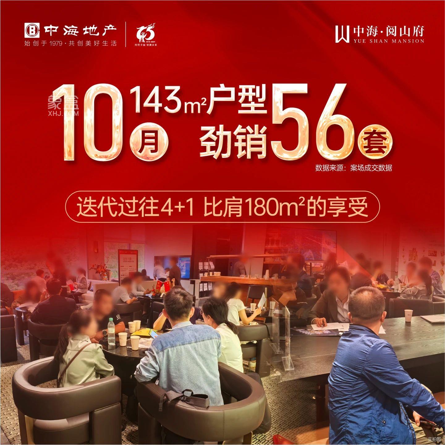 11月初中海閱山府示范區(qū)即將開放，大王山建面114-143㎡小高層+洋房熱銷！
