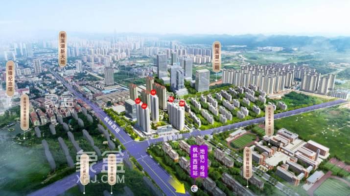 11月16日長沙保利天瑞、建投象山國際、能建天譽府等3盤認(rèn)籌，楓林諾園即將首開！