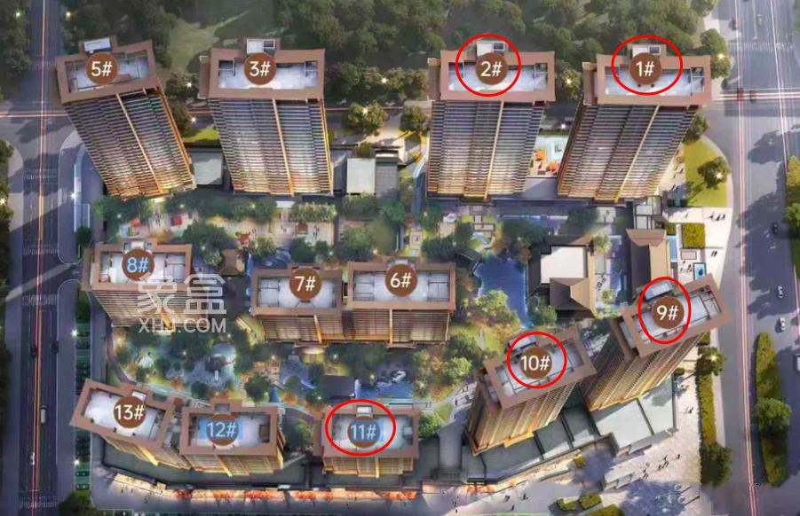 市府新盘“建发观云”突发下证火爆认筹中！近100%得房率，单价15874元/㎡起！