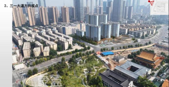 开福寺地铁口纯新盘“邦泰观宸”效果图公布！洋房+小高层，得房率100%！