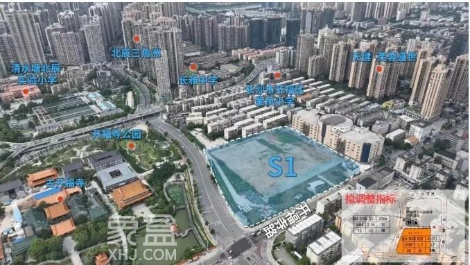 市中心纯新盘“邦泰观宸”效果图曝光！紧挨开福寺，容积率仅1.76！