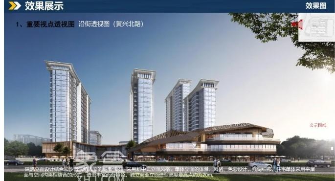 市中心纯新盘“邦泰观宸”效果图曝光！紧挨开福寺，容积率仅1.76！