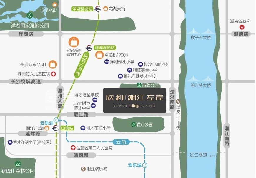 洋湖又一纯新盘曝光！紧挨学校公园，推“0公摊”户型！