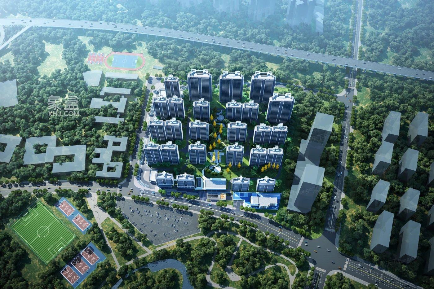洋湖又一纯新盘曝光！紧挨学校公园，推“0公摊”户型！