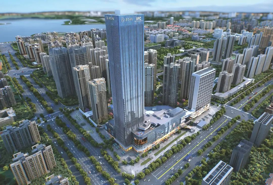 長沙星沙地標(biāo)方略國際金融中心，松雅湖建面43-1385㎡9500元靈動辦公現(xiàn)房！