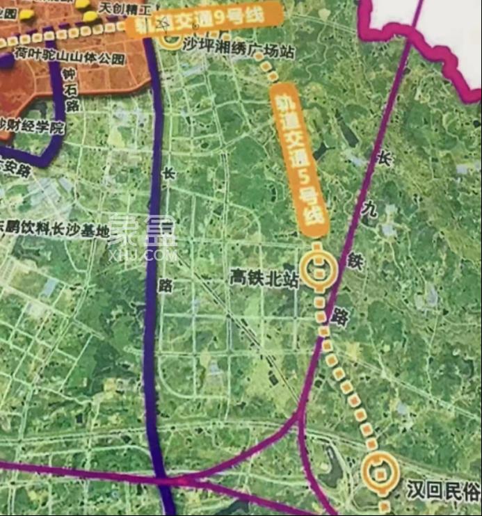 2035长株潭都市圈轨道交通规划示意图公布！新增多条高铁和城际铁路！