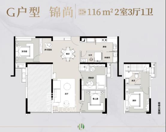 嘉信洋湖錦玉三開三罄，8棟建面116-138㎡0公攤已取證即將加推！