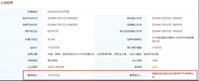 运达10天内第二次在长沙拿地！紧邻运达会展湾项目！