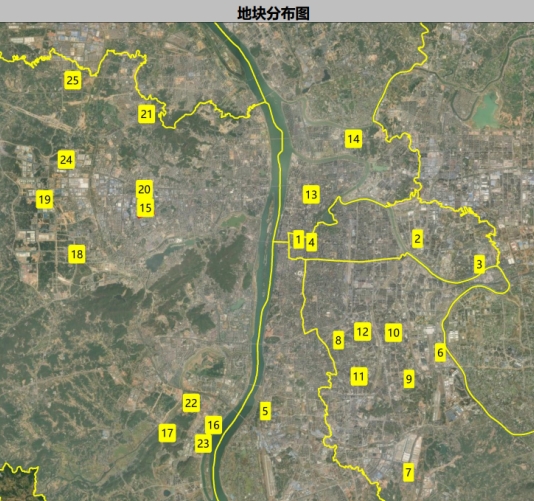 2025年长沙土拍第一批优质地块公布！25宗、总面积超3000亩！