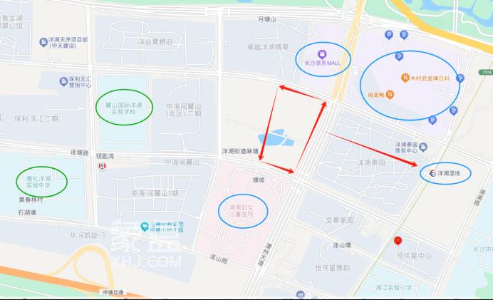 洋湖核心地塊“商改住”，地鐵、商業(yè)、醫(yī)院全配套，綠城拿下打造“玉海棠二期”？