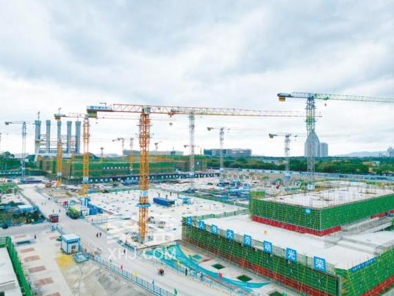 三亚新地标进度刷新：国际免税城三期项目A区两楼封顶‌