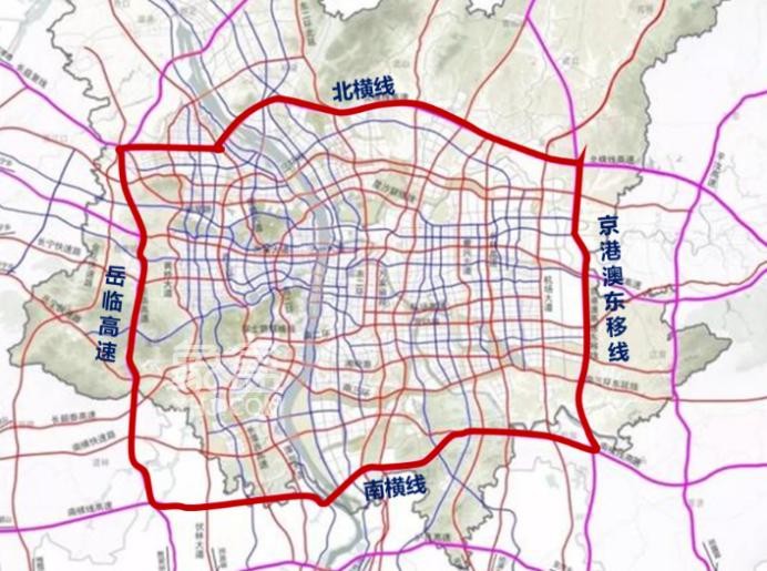 长沙京港澳高速东移线动工！总投资312亿！“四环线”的重要拼图！