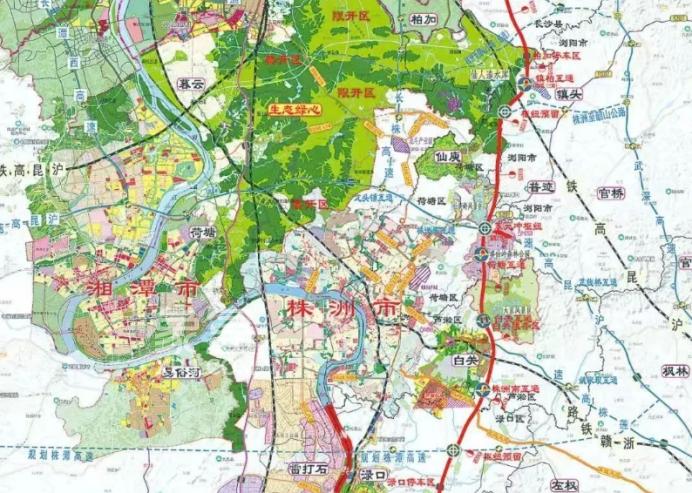长沙京港澳高速东移线动工！总投资312亿！“四环线”的重要拼图！
