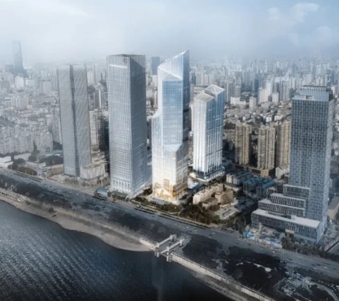 長沙新增一央企區(qū)域總部——五礦，位置就在南湖新城一線臨江！