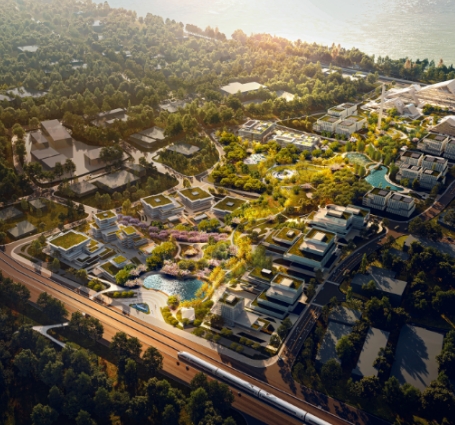 湘江科學(xué)城將新建一座中央綠軸公園！21.8萬方，總投資2.2億元！
