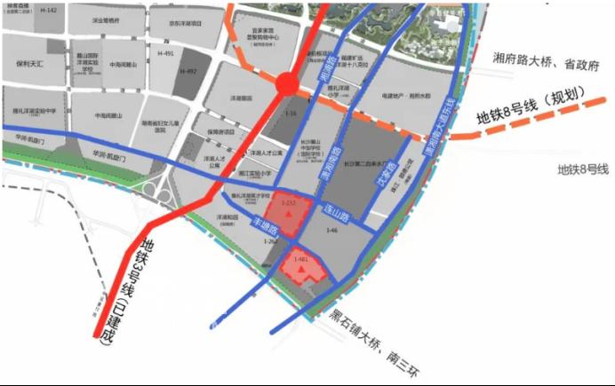 洋湖核心一线临江住宅地块挂牌！起始楼面价6300元/平！