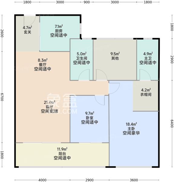 建投象山国际户型图